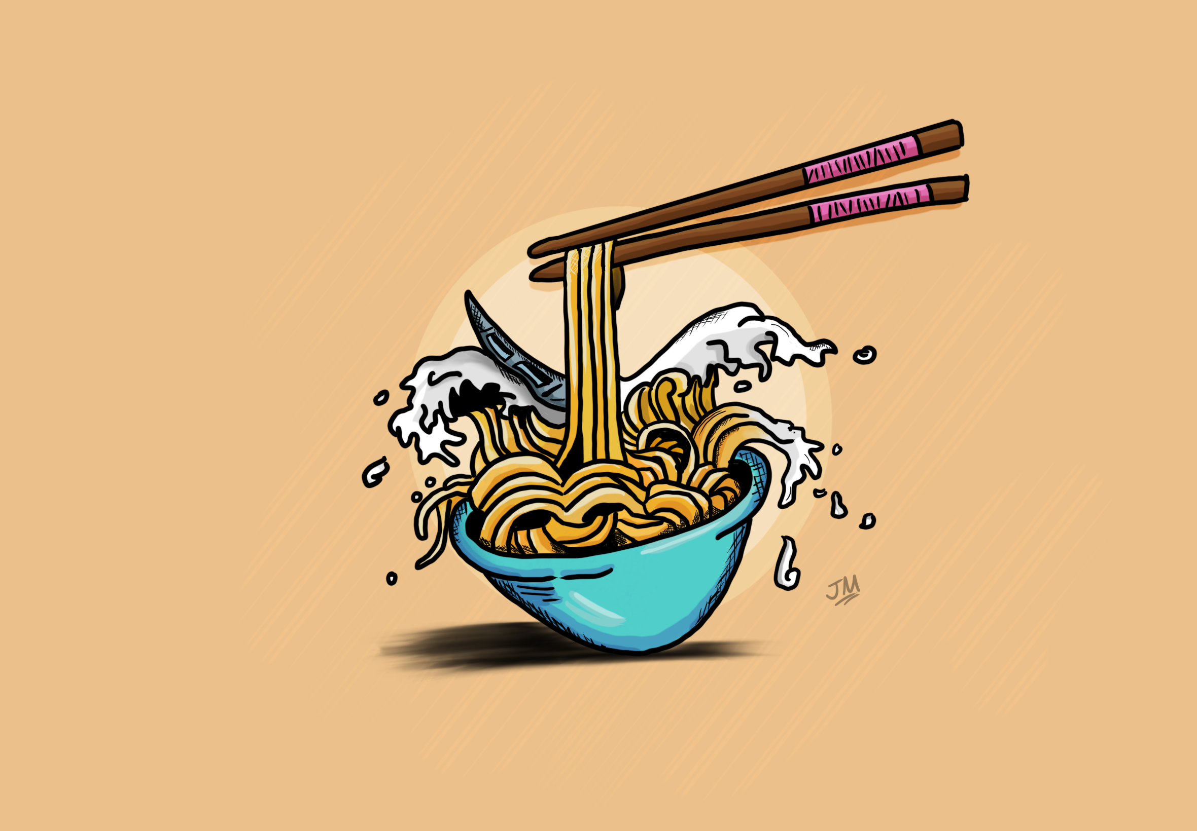 Noodle wave